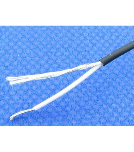 Amazon | 0.18SQ×1芯横巻シールド外径2.2mm 黄色 1m単位の